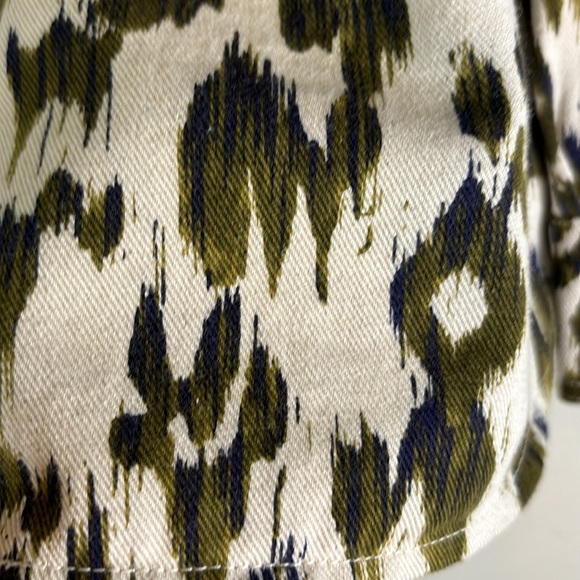 Scotch & Soda Printed Cotton Denim Button Up Shirt/Jacket - Picture 9 of 12